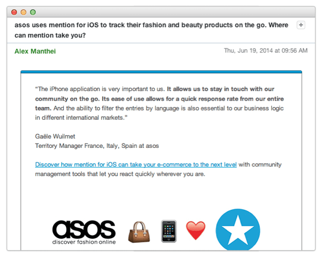 success story email
