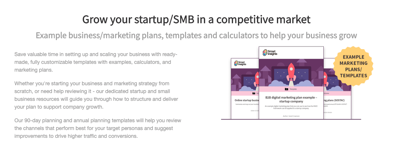 Startup Business Membership main interest